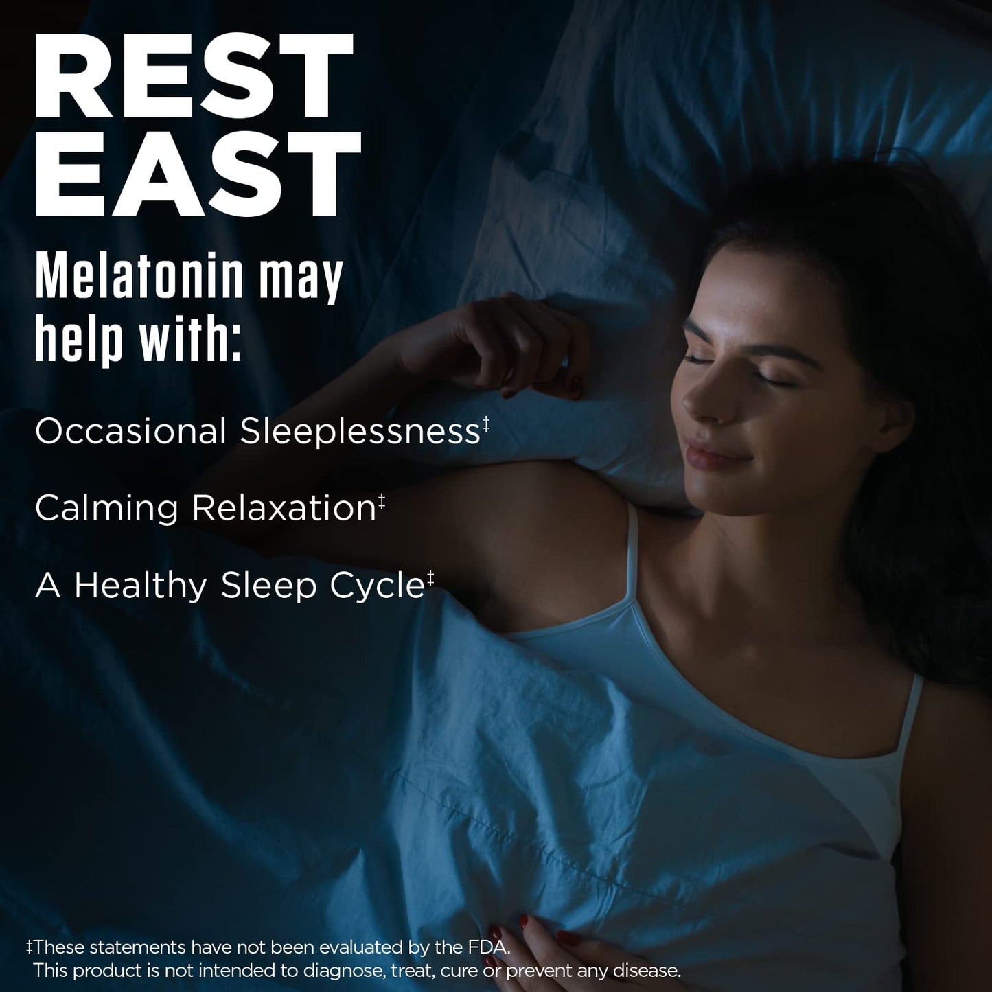 KAL Melatonin 5mg Sleep Aid Lozenges – Sleep Support with Vitamin B6, 60 Vegetarian Lozenges