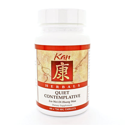 Kan Herbs Quiet Contemplative 60 Tablets - Asian Herbal Formula