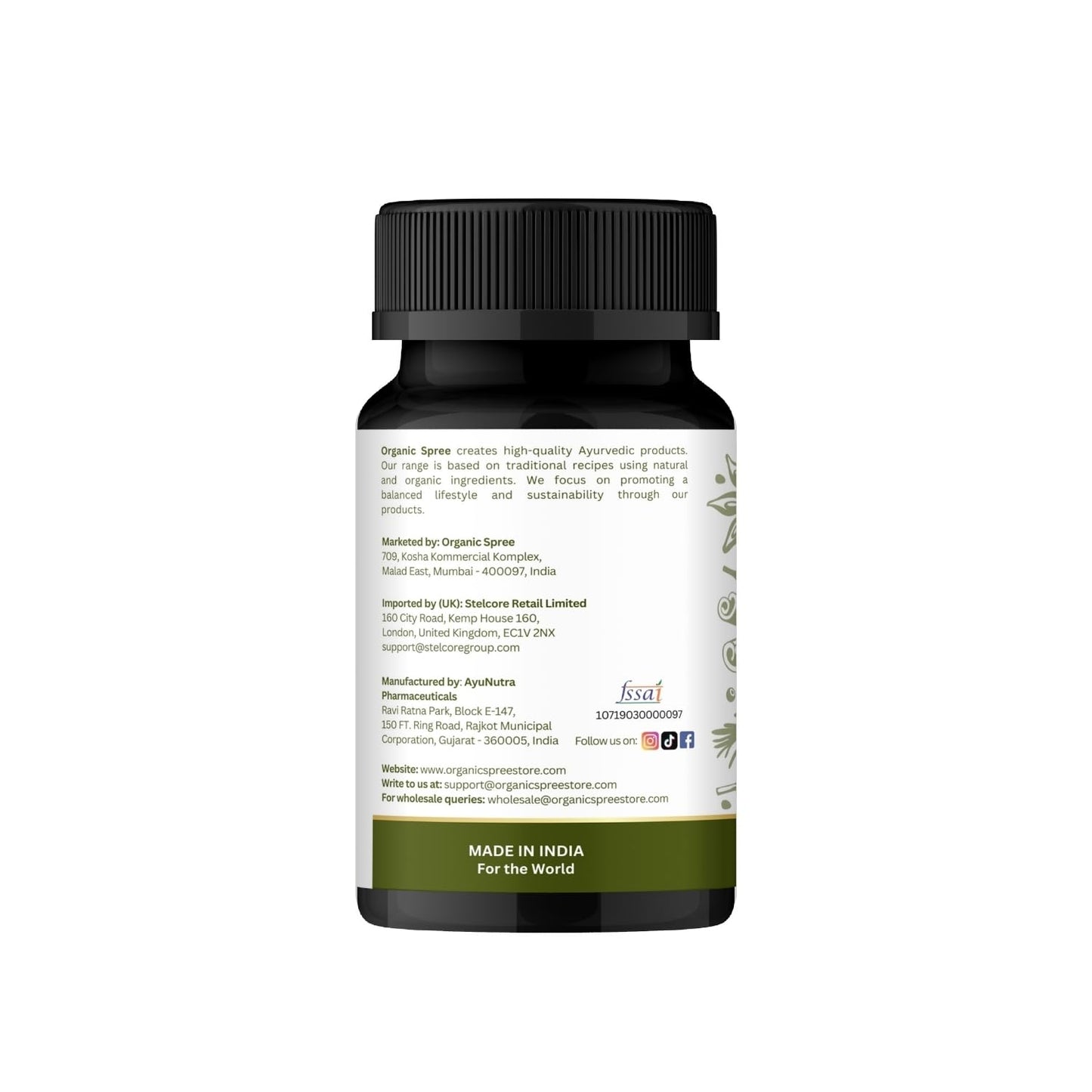 ORGANIC SPREE Kanchnar Guggulu 120 Tablets – Detox & Lymphatic Support