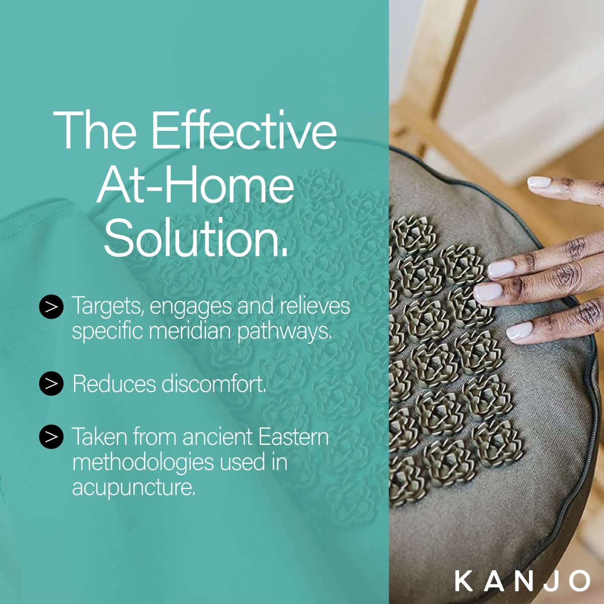 Kanjo Acupressure Floor Cushion – Pain Relief & Posture Enhancement