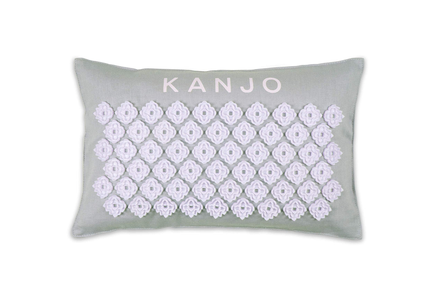 Kanjo Aroma Mint Acupressure Pillow - 100% Cotton Linen | Cork Filling