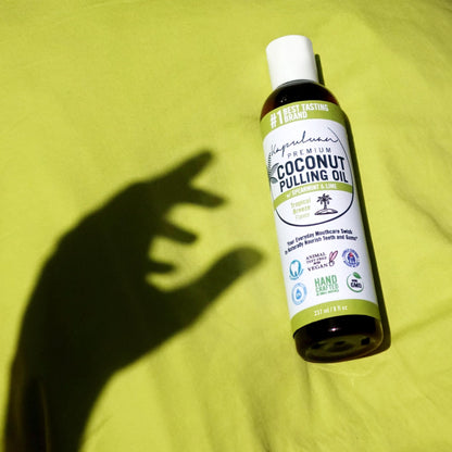 Kapuluan Coconut Oil Pulling Mouthwash – 100% Pure, Non-GMO, Ayurvedic