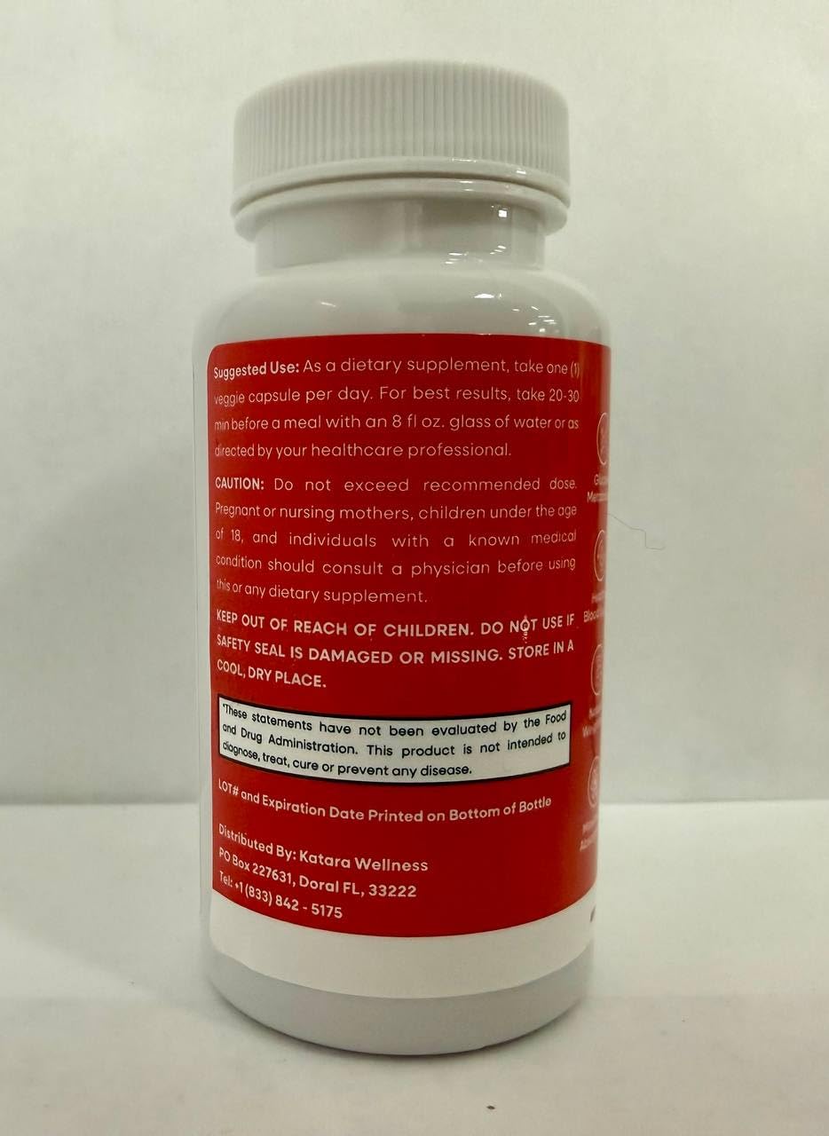 Katara Wellness Glyco – Glyco Supplement Capsules (30 Count)