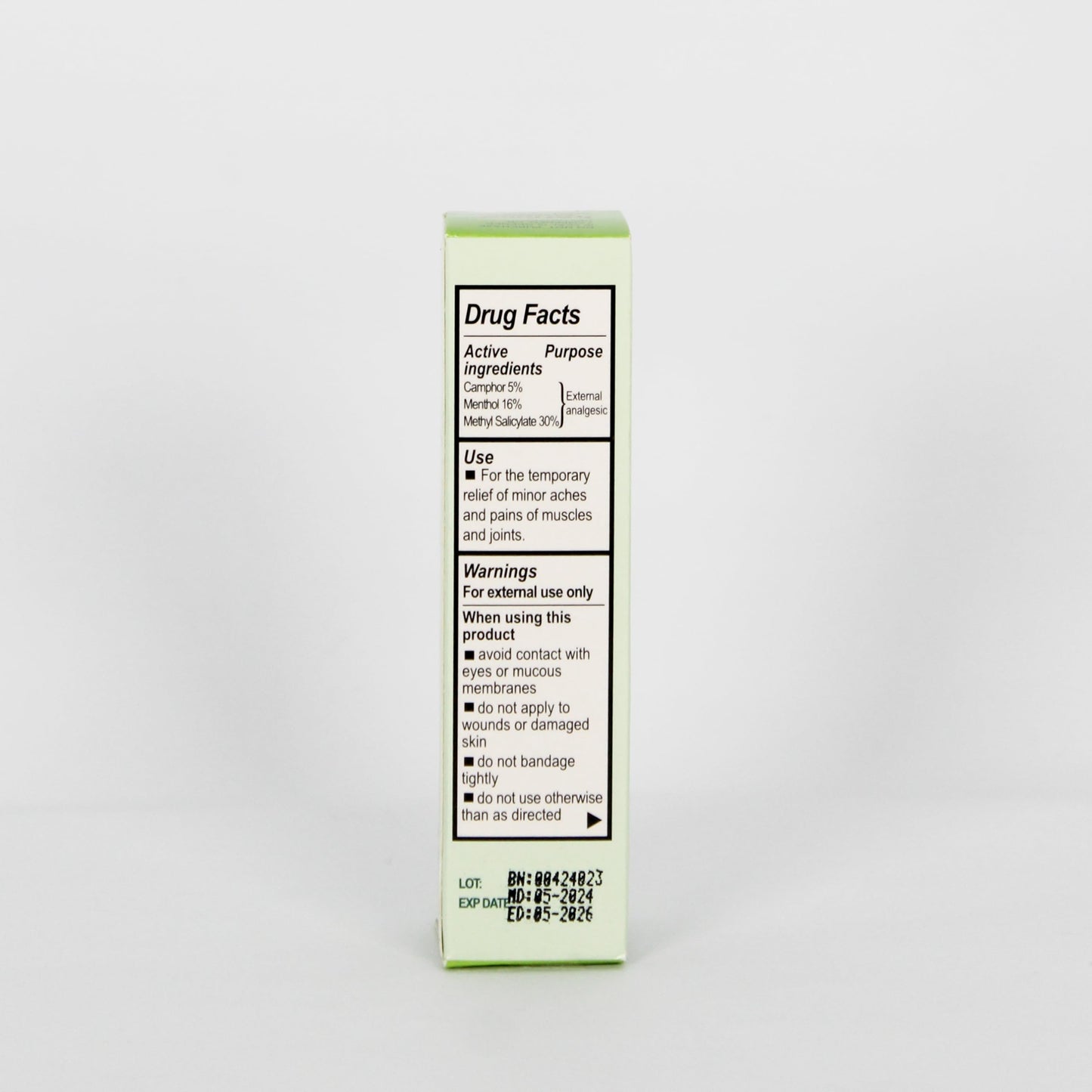 Katinko External Analgesic Oil 10ml - Quick Relief for Sore Muscles, Headaches, Travel Sickness & Insect Bites