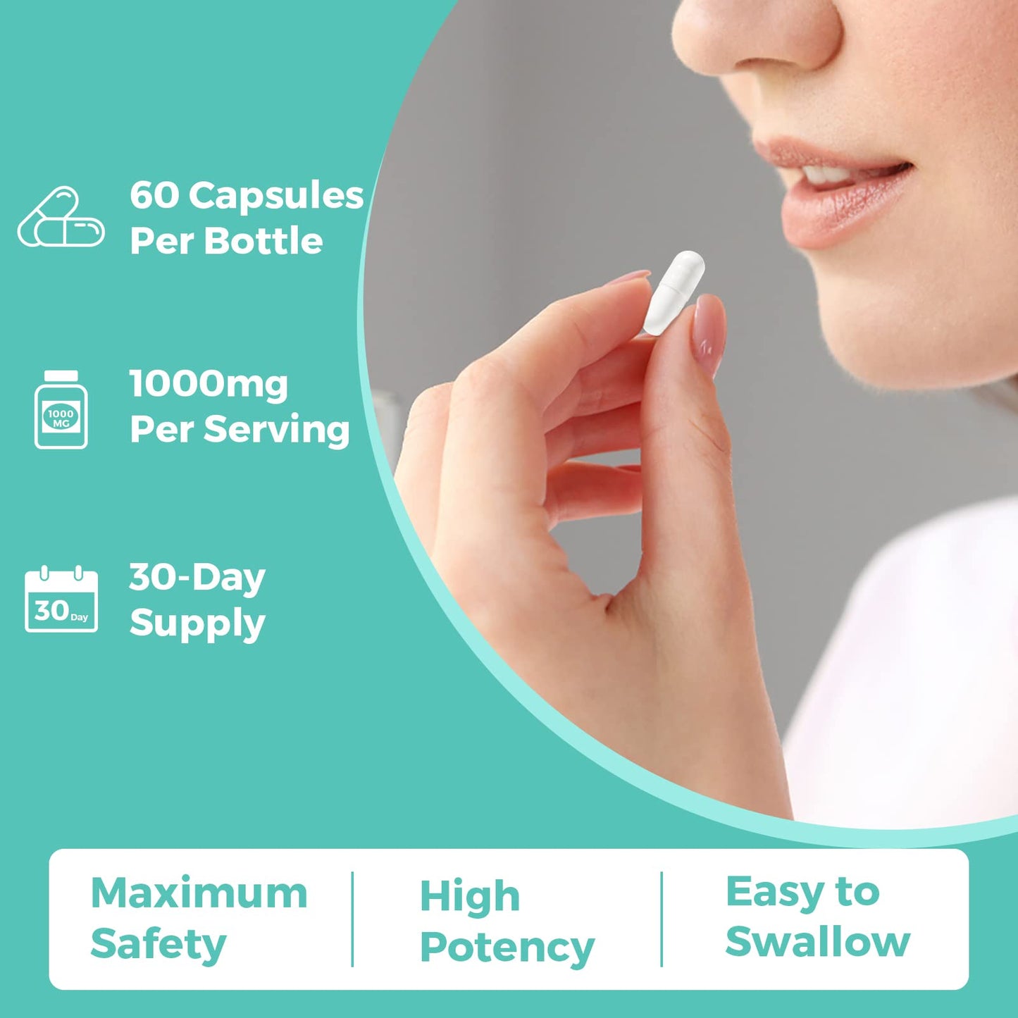 Kayseari TUDCA Bile Salts Supplement 1000mg – 120 Veggie Capsules | Liver Support