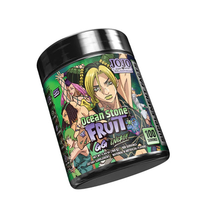 Gamer Supps GG Energy – JoJo's Ocean Stone Fruit (100 Servings) Keto, Sugar Free