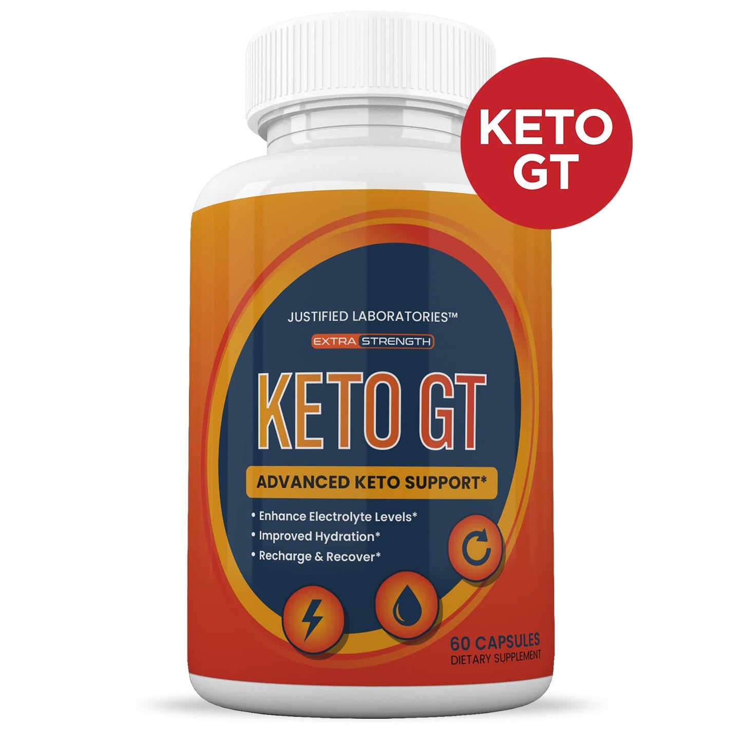 Keto GT Keto Pills 1275MG - New & Improved Formula (2 Pack) | 120 Capsules