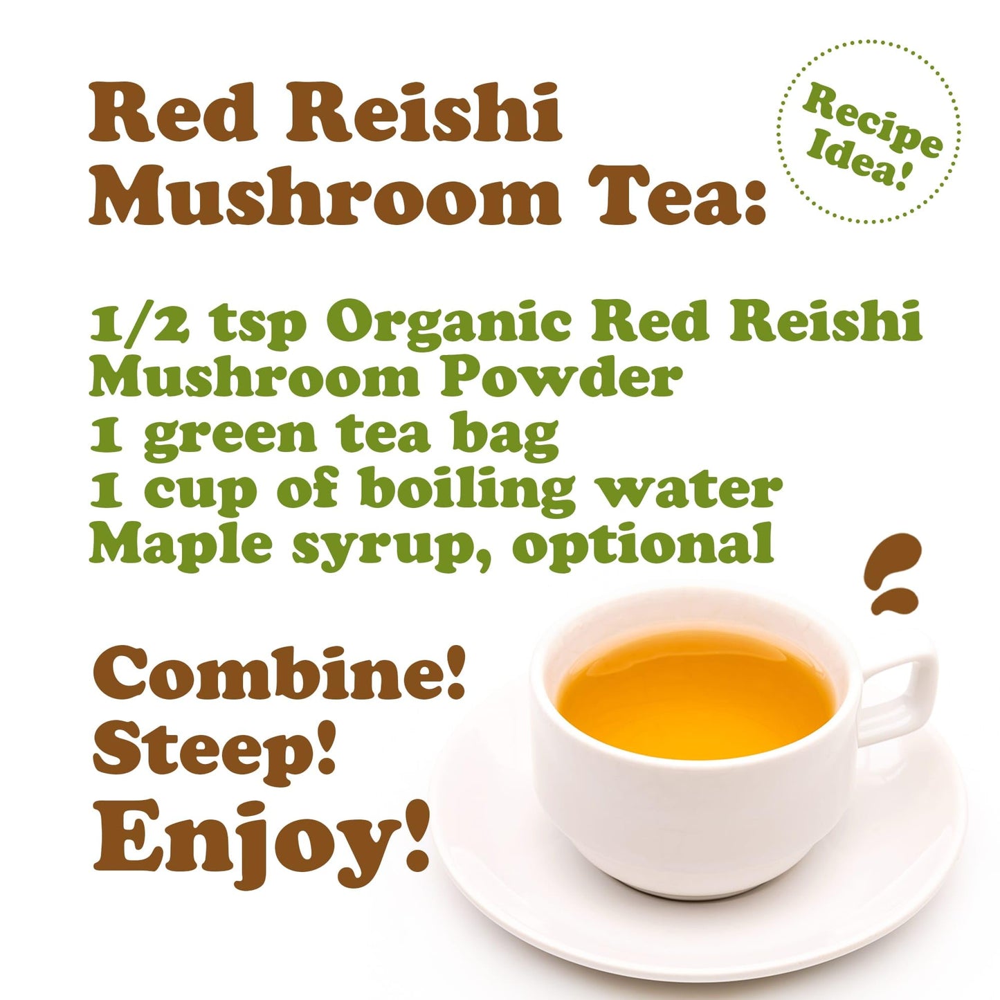 Food to Live Organic Red Reishi Mushroom Powder – 12 Ounces | Immunity & Holistic Wellness