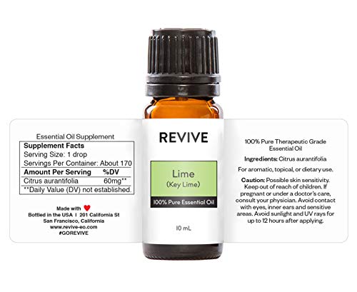 Key Lime Essential Oil | Revive Essential Oils – 100% Pure Therapeutic Grade