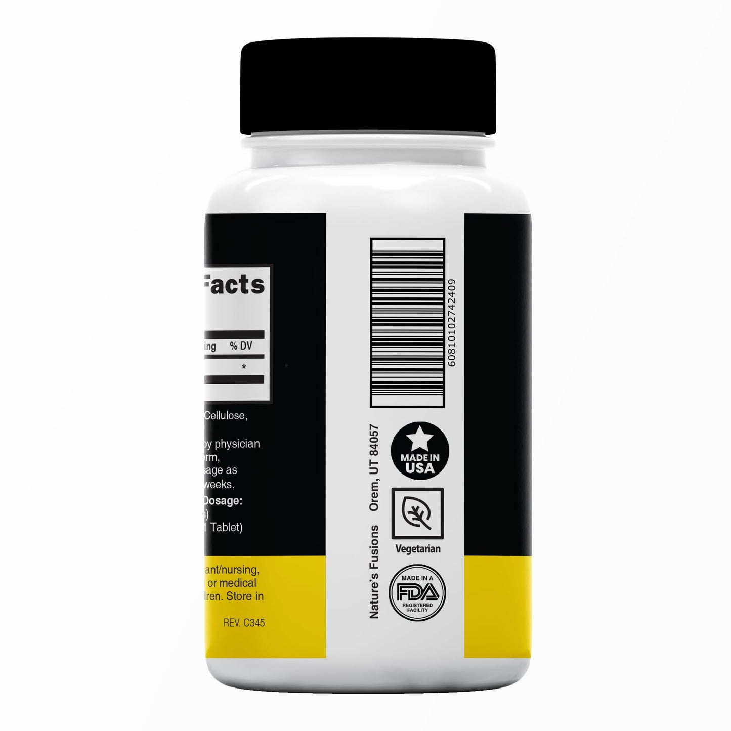 Potassium Iodide Tablets 130 mg – 280-Count | Nature's Fusions KI Pills