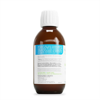 DAVINCI Labs kiddOmega-3 Liquid Omega-3 for Kids – Immune, Focus & Brain Support – Cherry Orange, 200mL