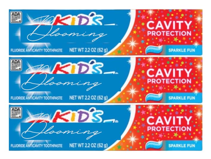 Kids Cesst Toothpaste Sparkle Fun – Cavity Protection, 2.2 oz