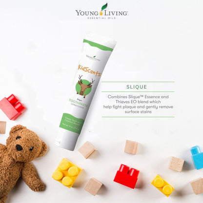 KidScents Slique Toothpaste for Kids – 4 oz | Fluoride & SLS Free