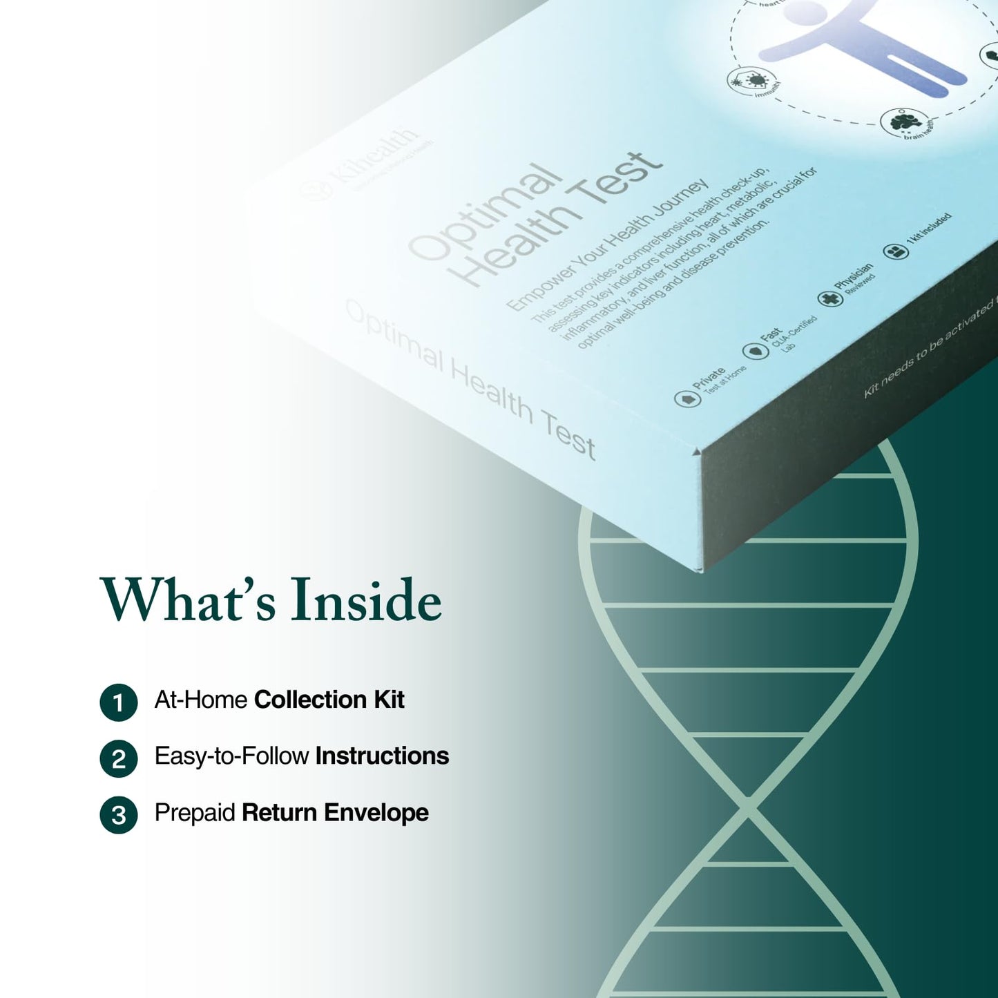 KiHealth – Optimal Health Test: Metabolic, Heart, Inflammation & Liver Markers