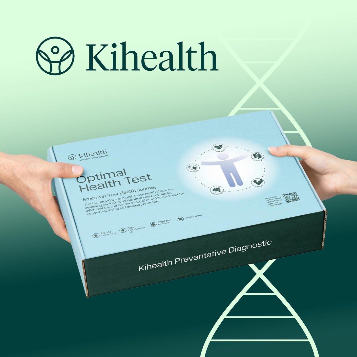 KiHealth – Optimal Health Test: Metabolic, Heart, Inflammation & Liver Markers