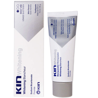 Kin Whitening Toothpaste 75m - Progressive Whitening & Plaque Control