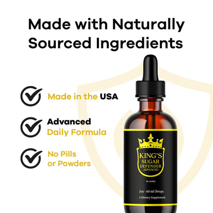 Kings Sugar Defender Drops (5 Pack) – Advanced Formula for Health & Wellness