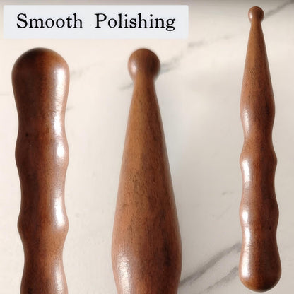 KINTEGOOD Sandalwood Acupoint Massage Pen – Traditional Wooden Acupressure Tool