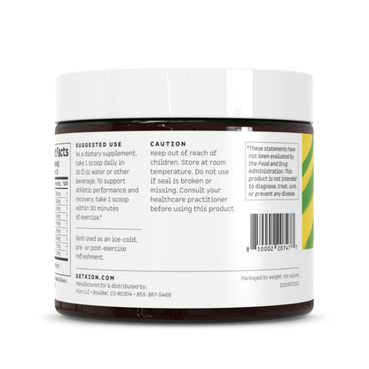 Kion Aminos Essential Amino Acids Powder | 30 Servings, Cool Lime, No Caffeine