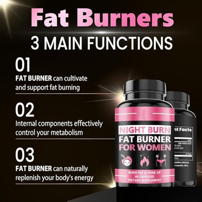 Kirosy Nighttime Formula Fat Burner – Designed for Women