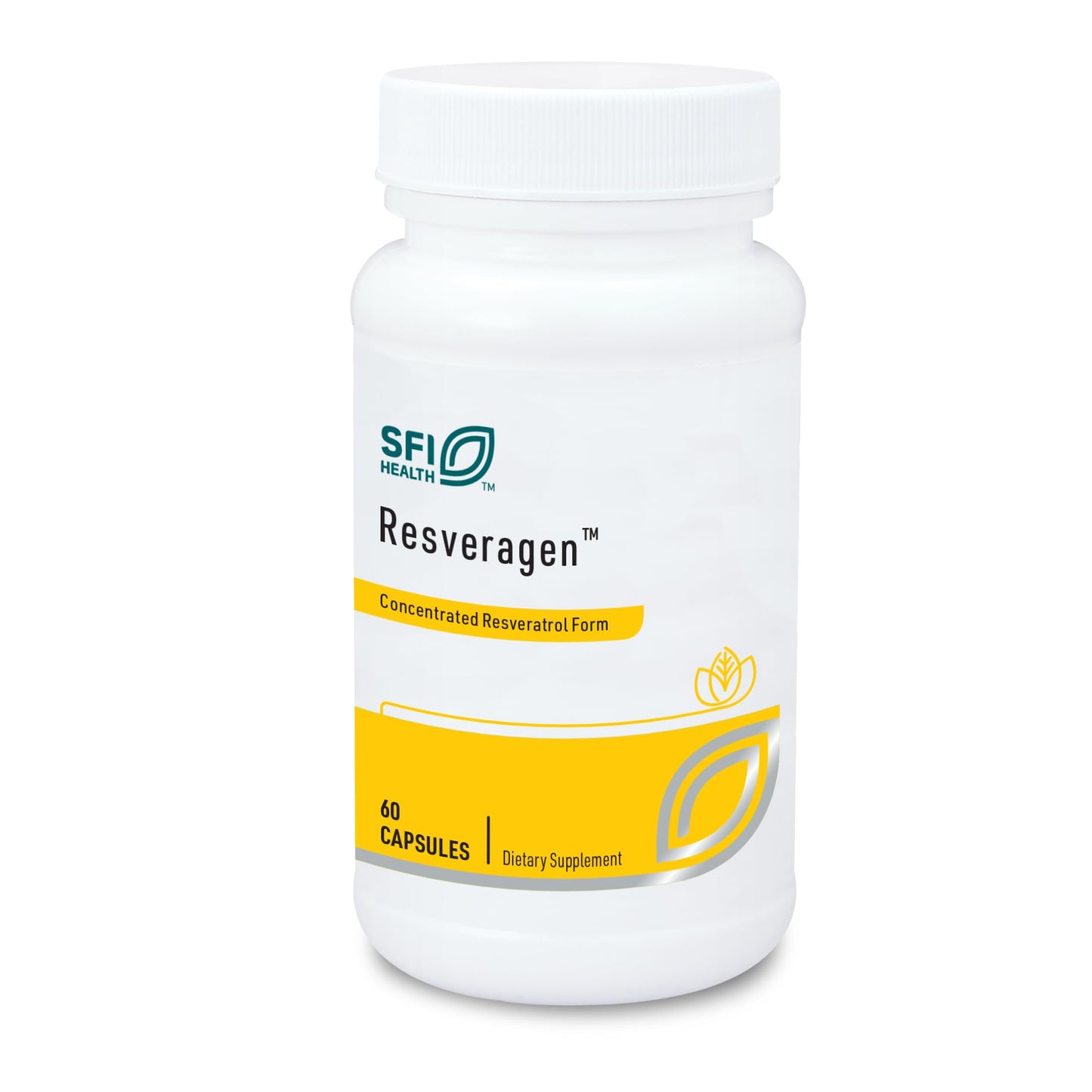Klaire Labs SFI Health Resveragen – 250 mg Trans-Resveratrol from 500 mg Japanese Knotweed (60 Capsules)