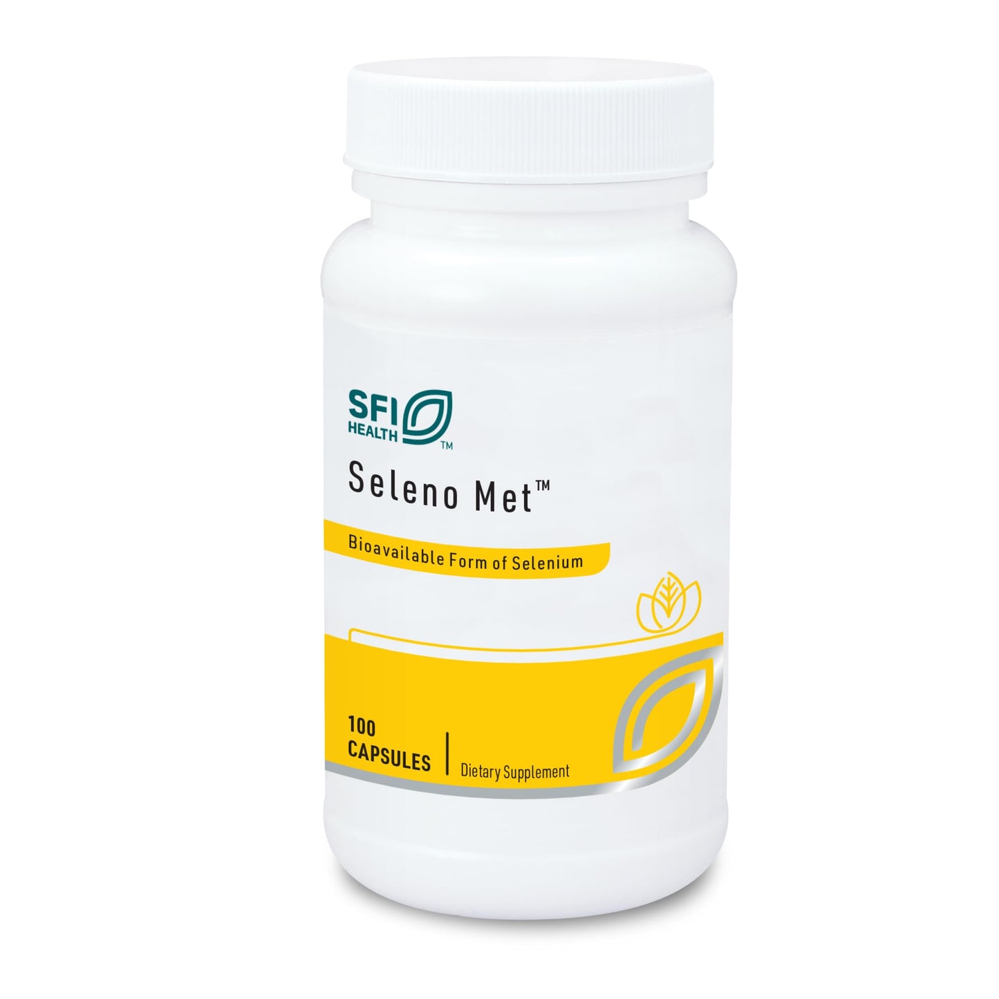 Klaire Labs SFI Health: Seleno Met 200 mg Selenium (L-Selenomethionine)
