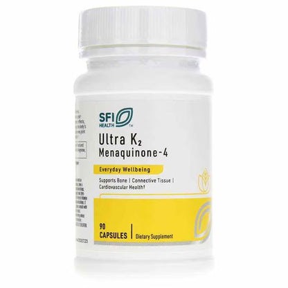 SFI Health Ultra K2 Menaquinone MK-4 – 15 mg per Capsule, 90 Vegan Capsules