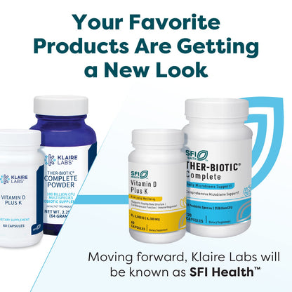 SFI Health Ther-Biotic Synbiotic – Daily Probiotic with Low FODMAP Prebiotic (30 Capsules)