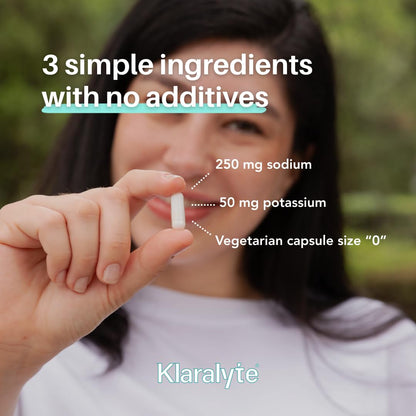 Klaralyte Buffered Electrolyte Salt Capsules – 300 Count