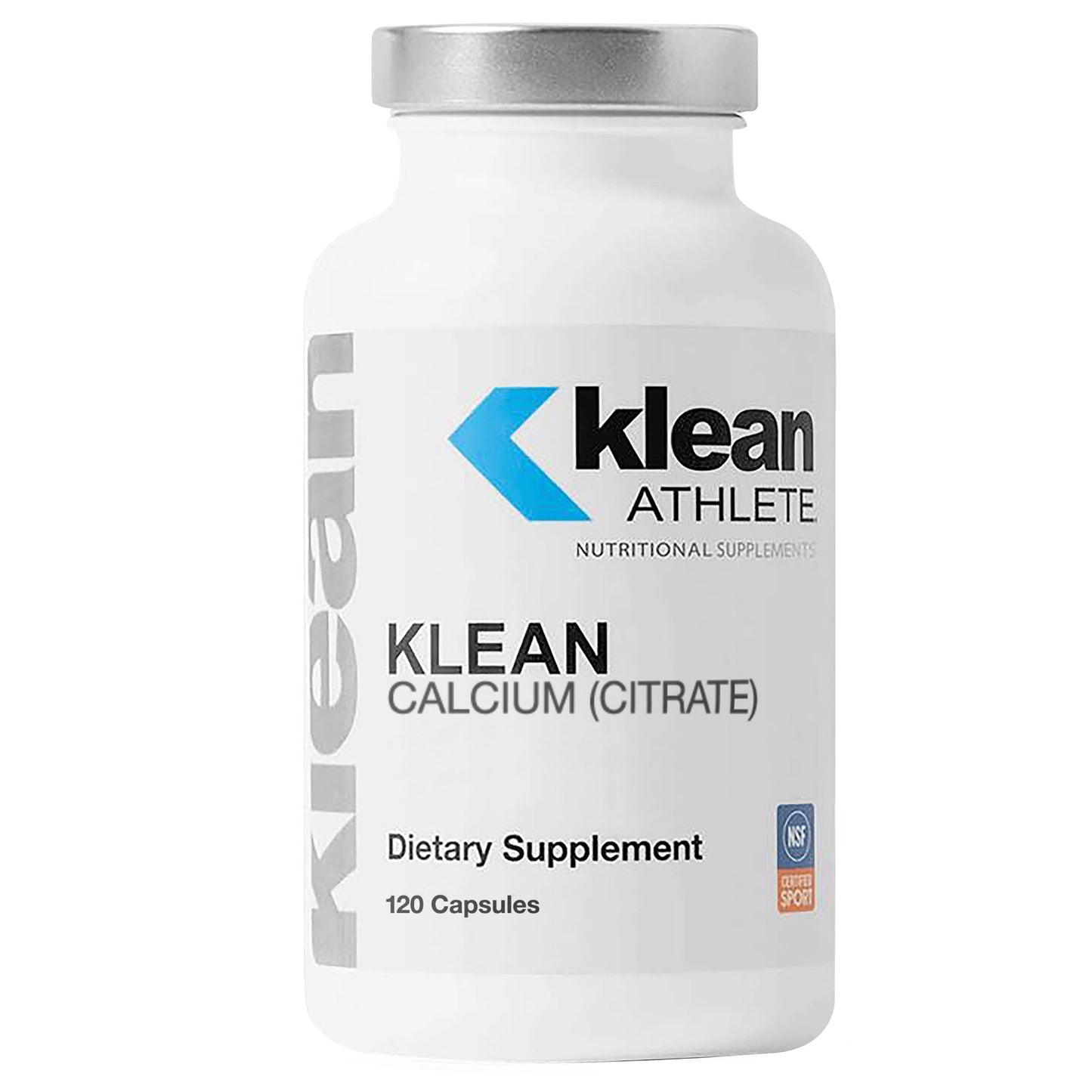 Klean ATHLETE Klean Calcium Citrate - Bone Health & Density | 120 Capsules | Gluten Free, Vegan & Non-GMO