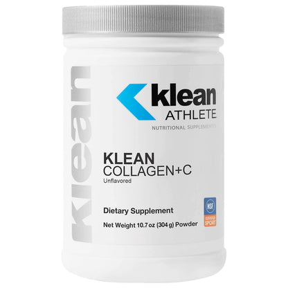 Klean Athlete Klean Collagen+C - Collagen Peptides with Vitamin C for Joint Support | 10.7 oz | Unflavored
