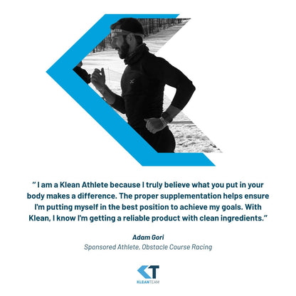 Klean Athlete Klean Collagen+C — Collagen Peptides with Vitamin C for Joint & Connective Tissue Support | 12 oz Berry Flavor