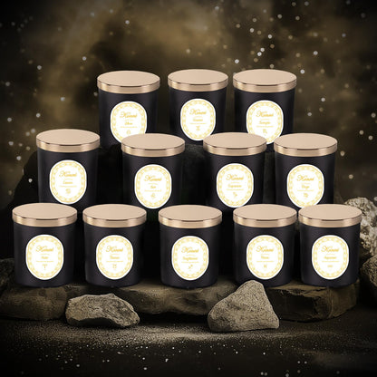 KONNI Pisces Zodiac Candle – 7 oz Soy Wax, Pine & Cypress Gift