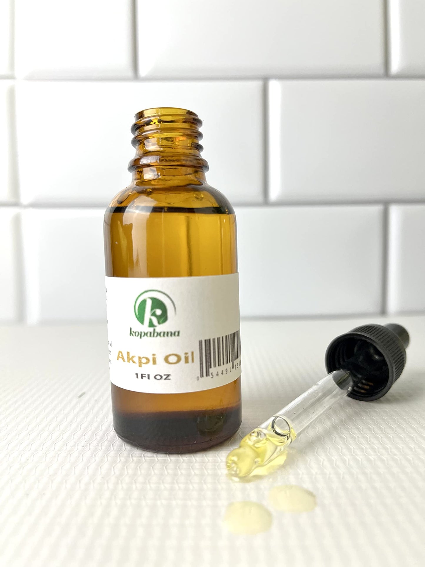 KOPABANA Akpi Oil | Ndjansan Ricinodendron heudelotii | Cold Pressed Organic Oil 1oz