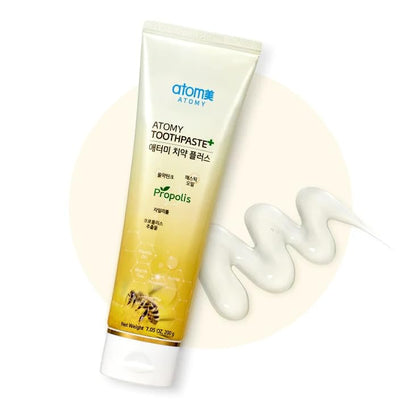Korean Toothpaste Propolis Bees Dental Oral Care System (7.05 Oz x 2 pcs)