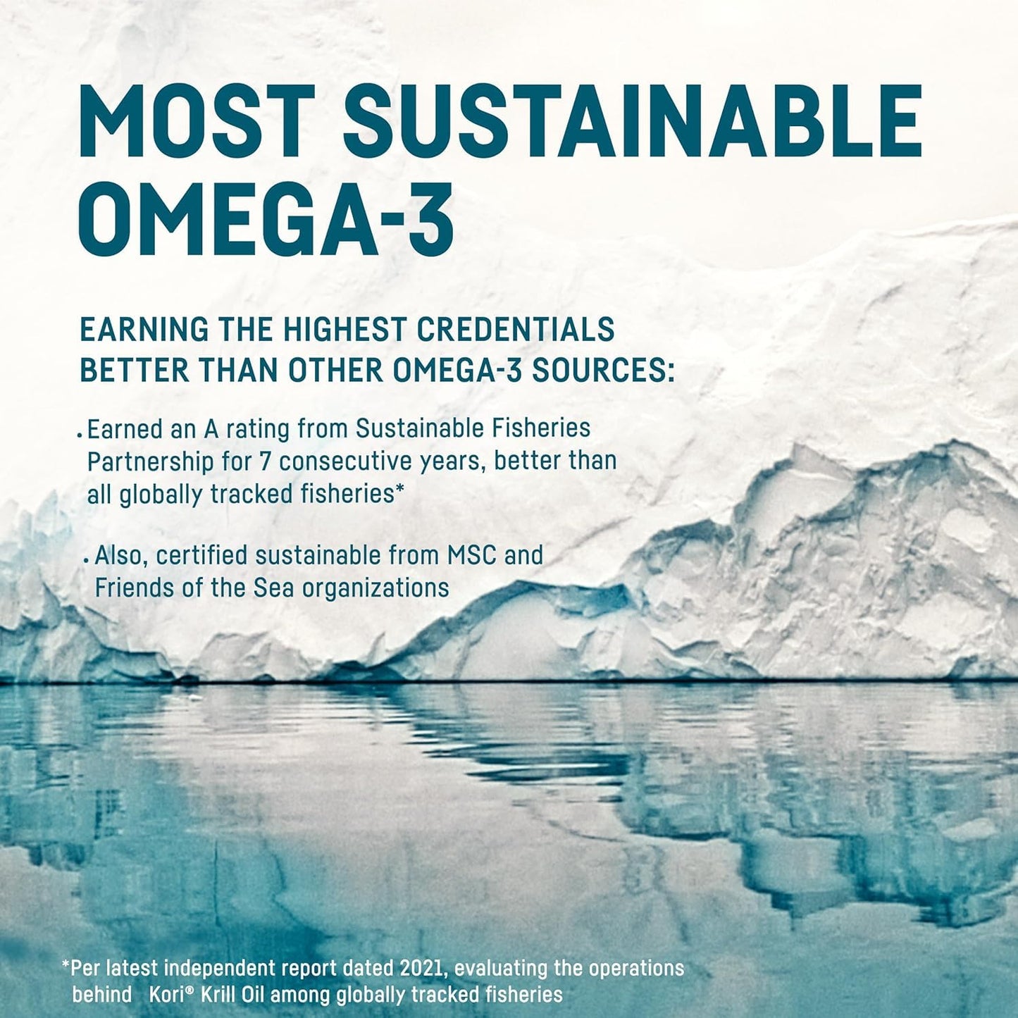 Kori Krill Oil Omega-3 Softgels – Superior Absorption Antarctic Krill, 400 mg, 270 Softgels (EPA & DHA)