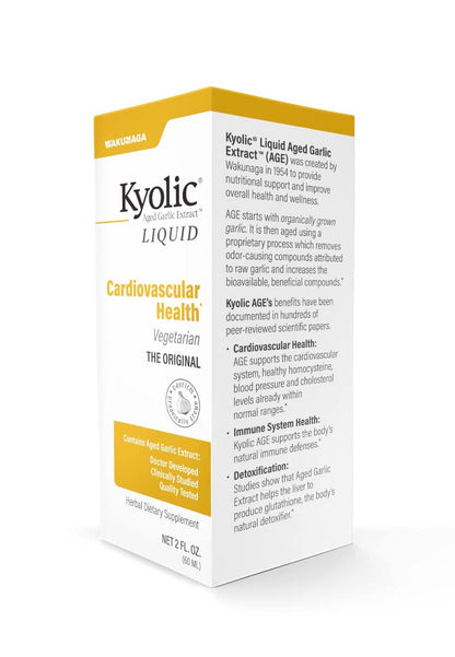 Kyolic Aged Garlic Extract Cardiovascular – Odorless, Organic Garlic