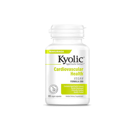 Kyolic Aged Garlic Extract Formula 300 – Cardiovascular Health, Vegan, 360 Capsules