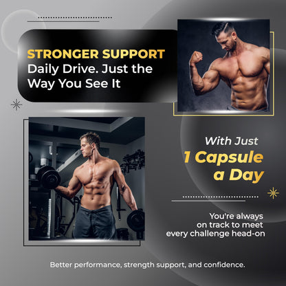Ultra Muscle Builder Supplement – L-Arginine & Tribulus, 150 Capsules