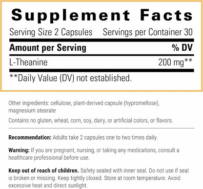 Integrative Therapeutics L-Theanine & Magnesium Glycinate Plus Bundle | Relaxation & Heart Support