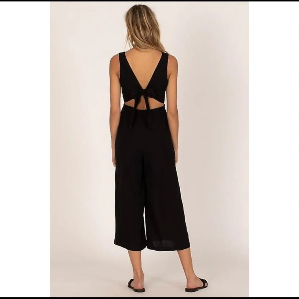 Amuse society Port woven jump suit