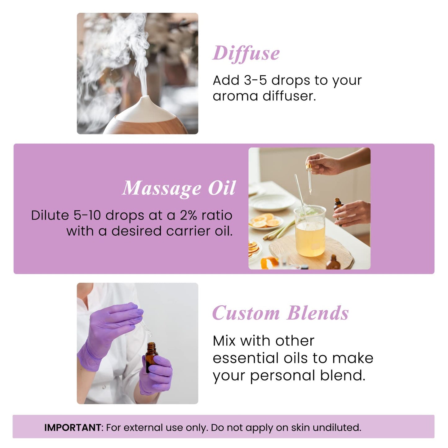 Handcraft Blends Lavender Angustifolia Essential Oil Gift Set – 4 fl oz – Pure & Natural – Gift Box Included