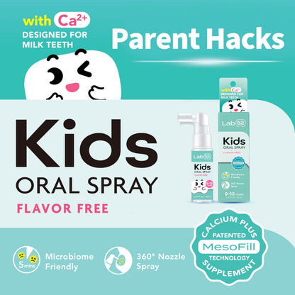 LAB52 Kids Oral Spray – Fluoride Free Toddler Care (Newborn–Preschool)
