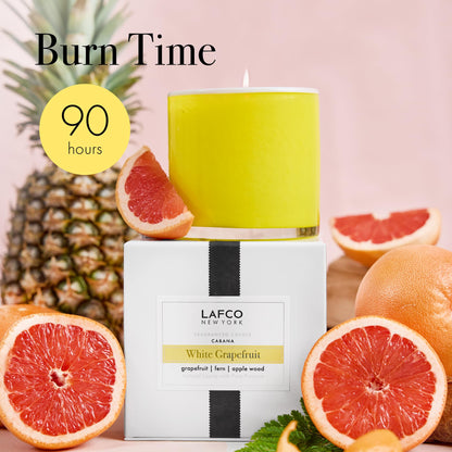 LAFCO New York Signature Candle – White Grapefruit, 15.5 oz, 90-Hour Burn Time