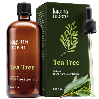 Lagunamoon Australian Tea Tree Essential Oil 150ml – XXL Bottle for Candle Making & Aromatherapy