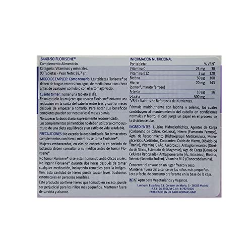 Lamberts Florisene for Women - 90 Tablets | Vegetarian