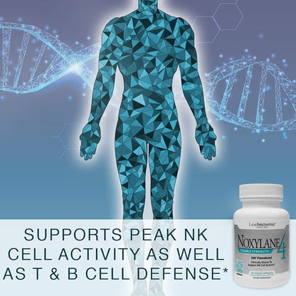 Lane Innovative Noxylane 4 Double Strength – Immune Protection Support (50 Servings) | 2-Pack