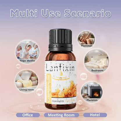 Lantixin Pure Frankincense Essential Oils for Diffusers – 0.5 oz