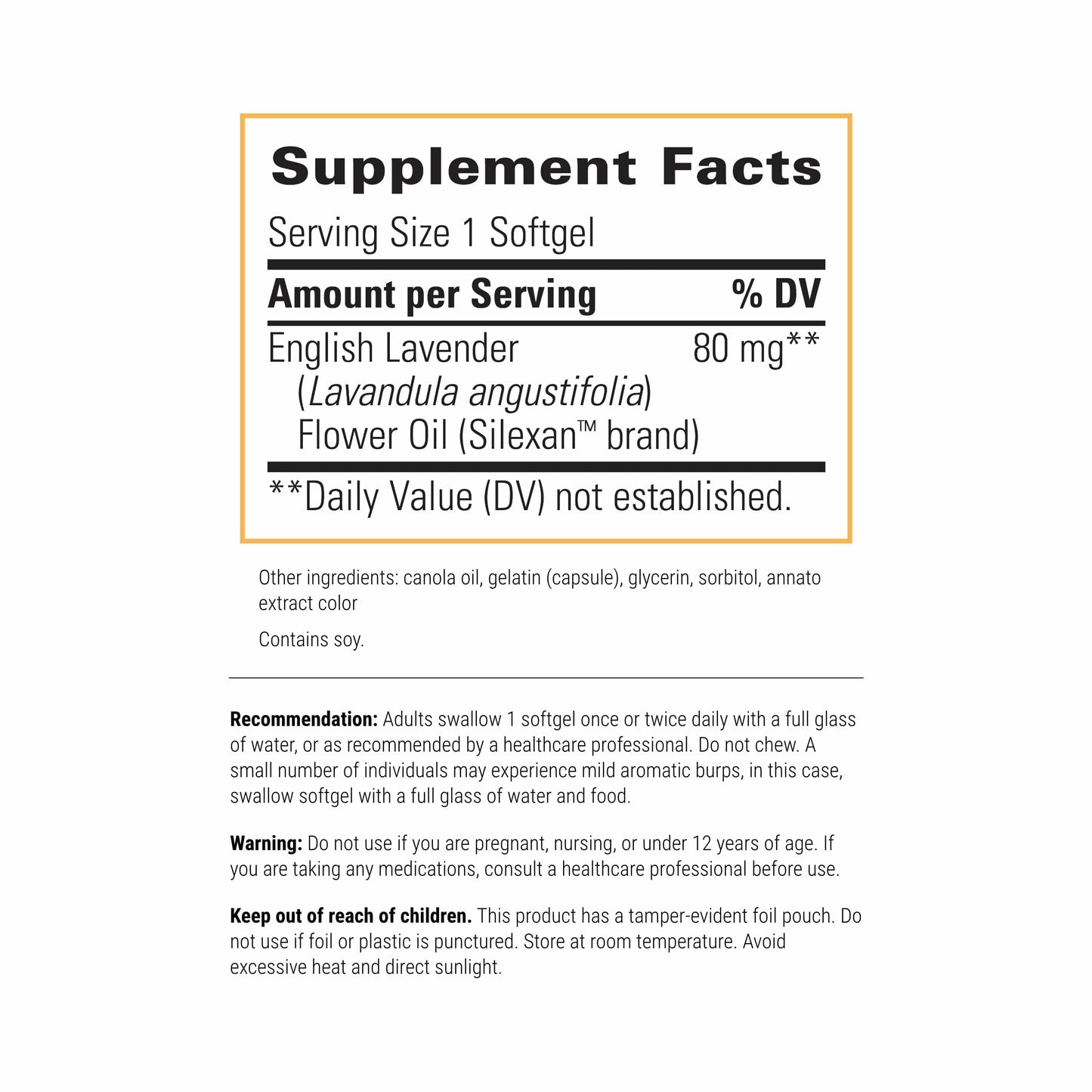 Integrative Therapeutics Lavela WS 1265 – Lavender Oil Softgels for Sleep & Stress Support (Dairy-Free)