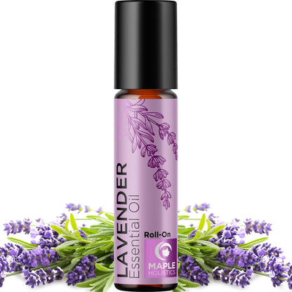 Lavender Essential Oil Roll-On - Calming Aromatherapy for Sleep & Relaxation